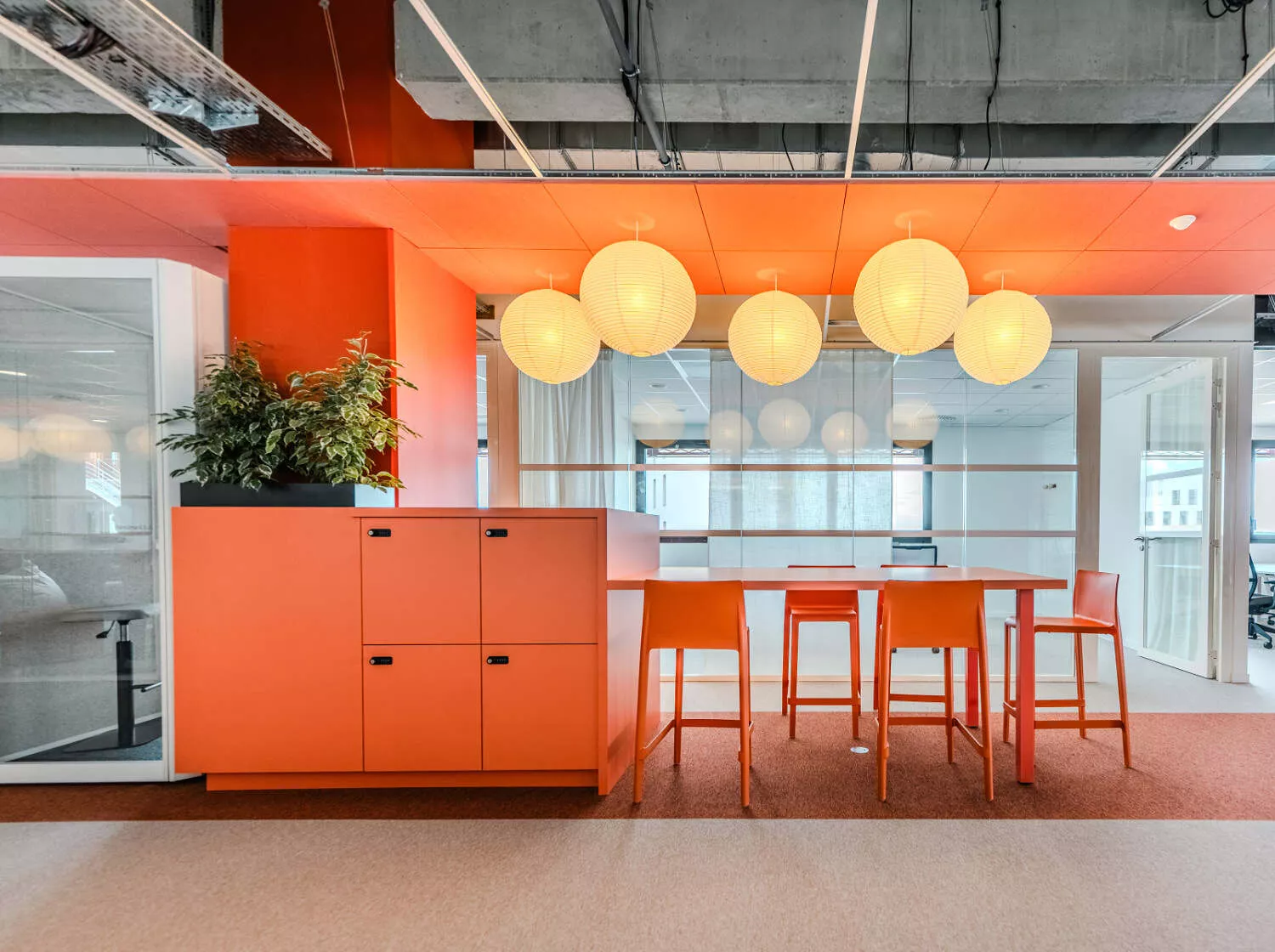 espace commun coworking